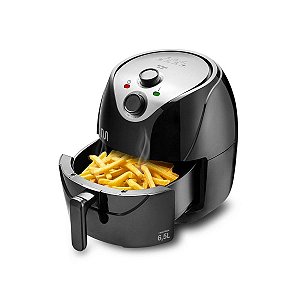 Fritadeira Elétrica Air Fryer  6,5L 220V Preta Multi - GO218