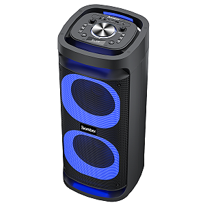Caixa De Som Bomber Bluetooth Party 1360 8 1500W Preto
