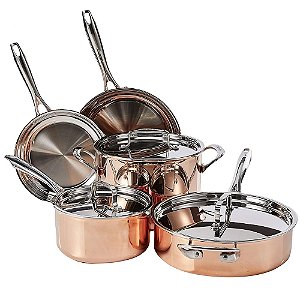Panelas Cuisinart Copper Collection 8 Peças Cobre Ctpp-8