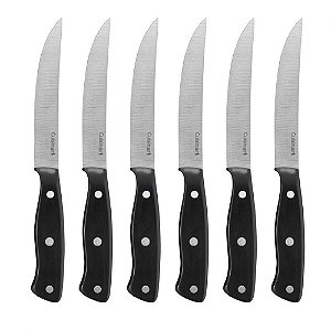 Conjunto De Facas Cuisinart Preto 6 Peças  C77Tr-S6Sk