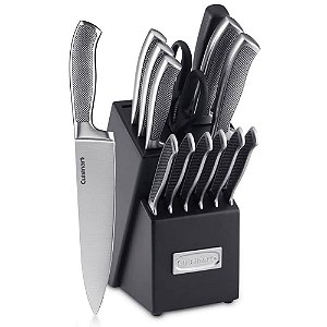 Conjunto De Facas Bloco Cuisinart Graphix 15 Peças C77Ss-15P
