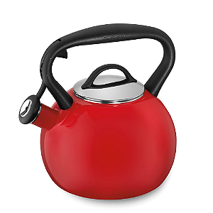 Chaleira Cuisinart Aura Porcelana Vermelho 2l  Ctk-Eostrr