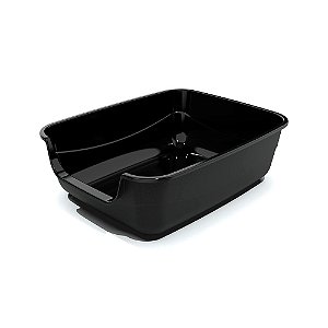 Bandeja Higienica Pet Injet Jumbox Gatos - Preta