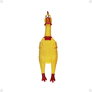 Frango Sonoro Gritador Pequeno 16cm