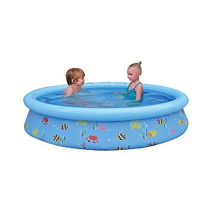 Piscina Inflável Infantil Estampa Divertida 1000L Bel