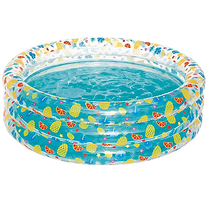Piscina Inflavel Transparente Bestway 697L Frutas