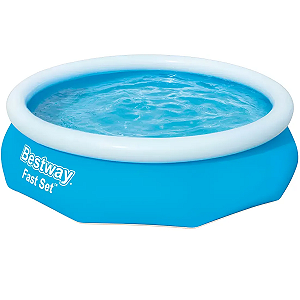 Piscina inflável Bestway de 305 cm + tampa + inflador 3800 L
