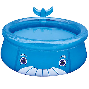 Piscina Baleia Azul 3D1400L Jilong 175X62cm