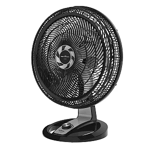 Ventilador Britânia 2 em 1 Turbo Silencioso 160W BVT510 Preto