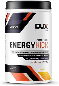 Pré Treino Dux Nutrition Energy Kick Caffeine Laranja Pote 1000 G