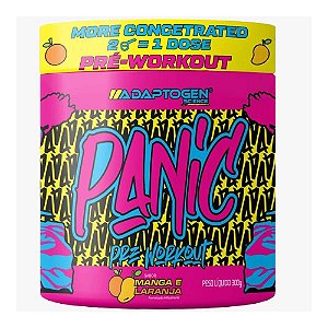 Panic Pré-Treino Manga com Laranja 300G