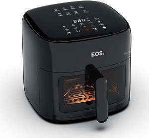 Fritadeira Air Fryer EOS Chef Gourmet 6L Preto EAF60P 110V