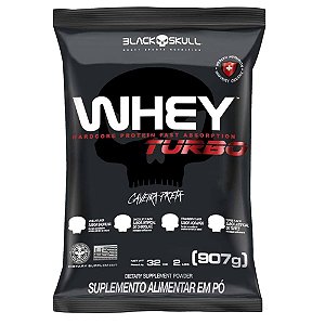Refil Whey Turbo Sabor Morango 907g