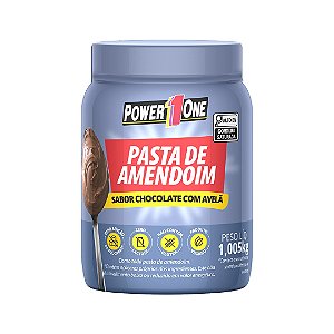 Pasta de Amendoim Power1One - Chocolate e Avelã 1,005kg