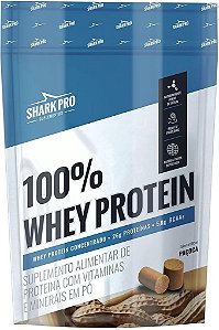 Whey Protein 100% Pouch 900g – Sabor Paçoca