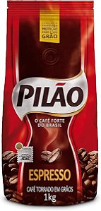 Café Pilão Grãos Espresso Pouch 1kg