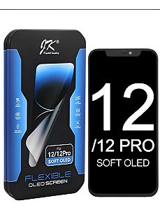 Tela Frontal Display Jk IPhone 12/12Pro SOFT OLED