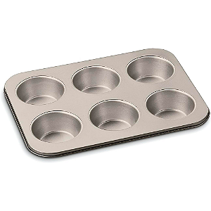 Forma Cupcake Cuisinart Grande 6 Espaços Bronze Amb-6Jmpbz