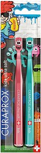 Curaprox CS 5460 Kids Ultra Soft Edition Verde/Vermelho