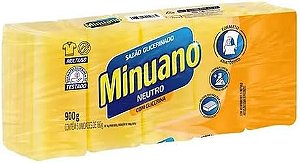Sabão em barra minuano  neutro c/5 900g