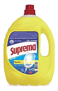 Detergente Liq  Suprema Neutro Bombona 5 litros