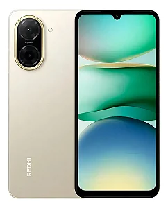 Smartphone Redmi A5 BR (4+4GB RAM Virtual + 128GB, Dourado)