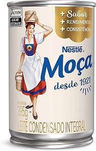 Leite Condensado MOÇA Integral Nestlé Lata 395g