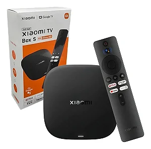 Xiaomi Mi Box S – 3ª Geração – 32GB – 4K Ultra – Preto