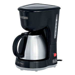Cafeteira Elétrica Black+Decker com Jarra em Inox ‎600W 110V