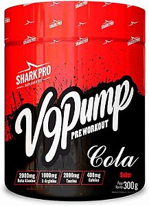 Pré Treino V9 Pump Cola 300g - Shark Pro