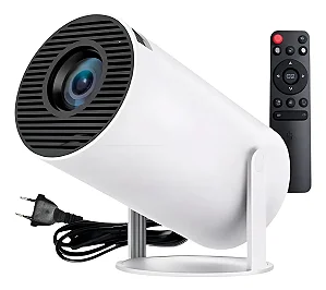 Projetor Portátil B-max Bm-f1012 Wi-fi 4600 Lm - Bivolt Branco 127/220v