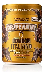 Pasta De Amendoim Sabor Bombom Italiano Pote 800g Dr. Peanut