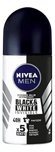 Desodorante Nivea Rollon Black White  Mas 50ml
