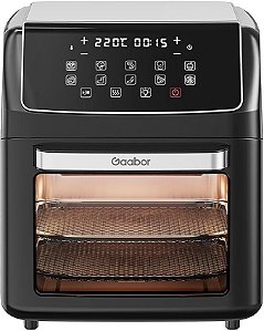 Fritadeira Air Fryer Oven 12 Litros Gaabor Af-120t01s Sem Óleo Digital 2000w