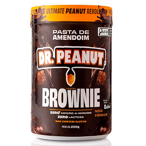 Pasta Amendoim Dr. Peanut de Brownie 250g