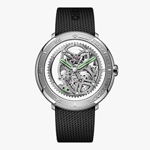 Relógio Masculino Ciga Design Automático Skeleton V011-SISI-6B