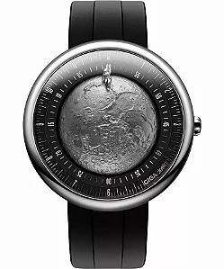 Relógio masculino Ciga Design U Series Moon Walker Automático em Titânio GPHG 2021 U055-TIGR-6B