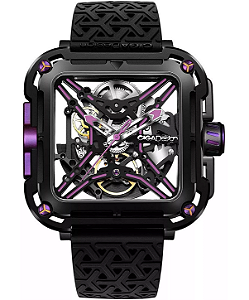 RELÓGIO CIGA DESIGN MECHANICCAL MAS X011-BLPL-W25BК