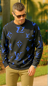 Moletom Louis Vuitton Estampado