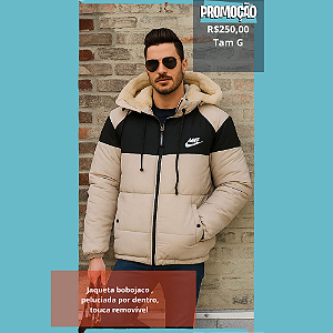 Jaqueta Bobojaco forrada Nike