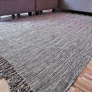 Tapete de Sala Artesanal em Algodão 2.00X1.50 cm