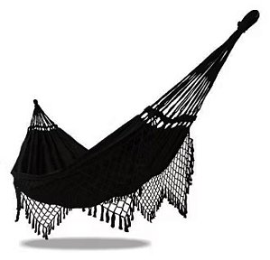 Rede de Dormir e Descanso Casal Preto