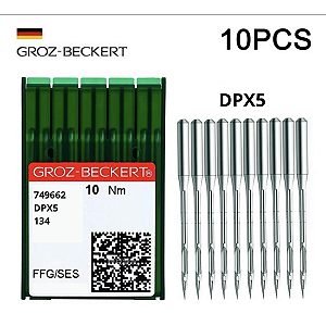 Agulha Máquina de Costura Reta Industrial Cabo Grosso Groz-Beckert - DPX5