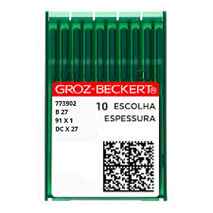 Agulha DCX27 Overlock e Interlock Industrial Groz-Beckert