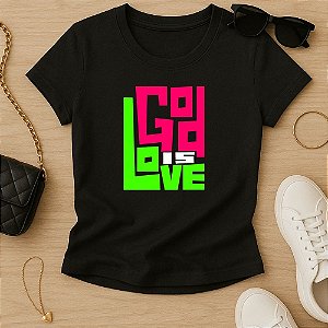 Baby Look Feminina Cristã Gos Is Love