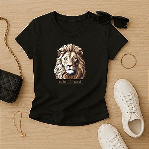 Baby Look Feminina Cristã Leão