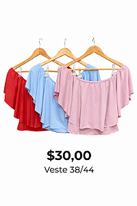 Cropped malha romantic