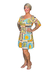 Vestido Julia em viscolinho