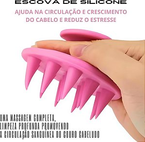 Escova Massageadora de Silicone - unid