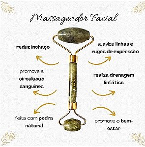 Rolo massageador facial